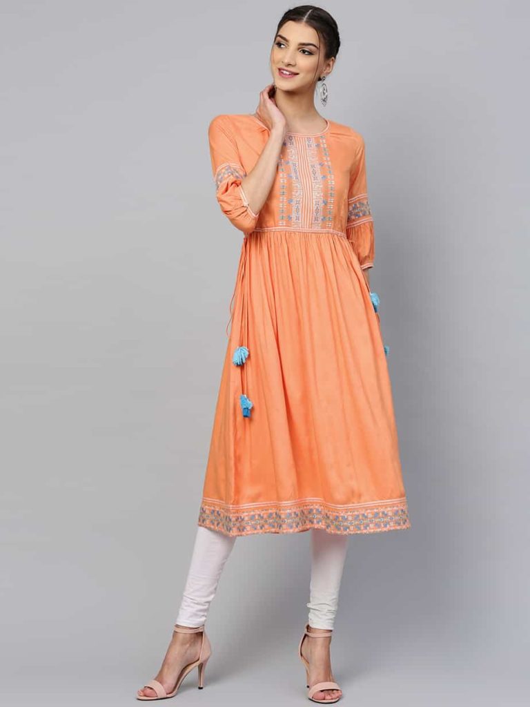 new fashion trends in kurtis