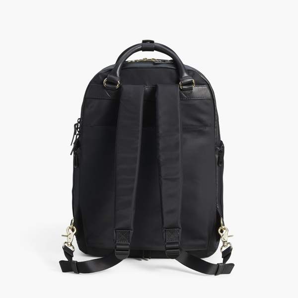 Black and Gold Laptop Backpack - Your Fashion Guru
